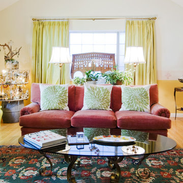 A Recessionista Redecorates Living Room