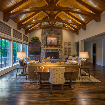 A Rustic, Yet Elegant Living Room