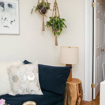 A Small New York Apartment Makeover - BoHo Chic on the Upper West Side