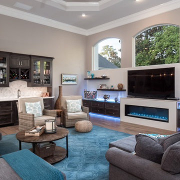A Vibrant Living Room Design in Gainesville
