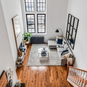 ABISHAI DESIGNS - Staging Project - 1 BR with Loft Clinton Hill, Brooklyn NY