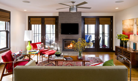 10 Vibrant Midcentury Modern Living Rooms