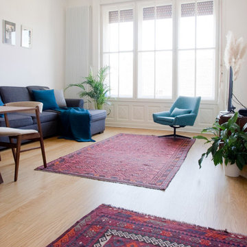 Airbnb apartment with Modoo chairs