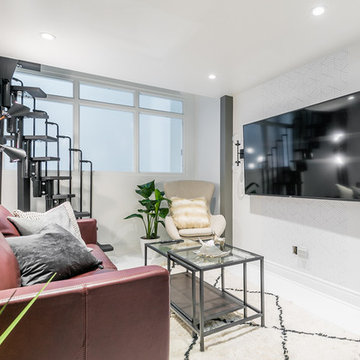 Airbnb Loft: Living Room
