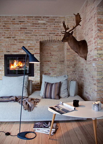 Scandinavian Living Room by Louis Poulsen