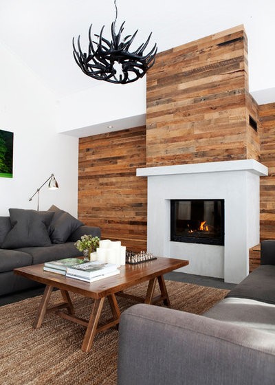 Contemporary Living Room by Amanda Ayres Interiors