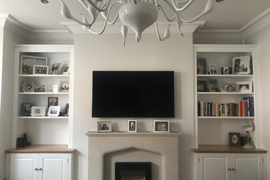 Living room - victorian living room idea in London