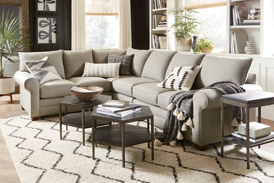 Alexander Large L-Shaped Sectional by Bassett Furniture