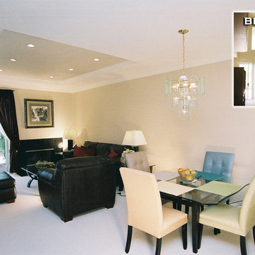 Aliso Viejo - Living Room Beneath the Loft Addition