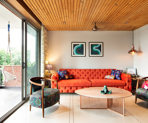 Contemporary Living Room by Mold Design Studio