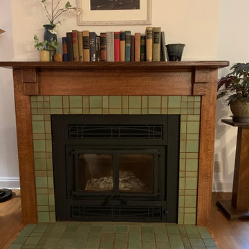 Alma - American Arts & Craft Fireplace