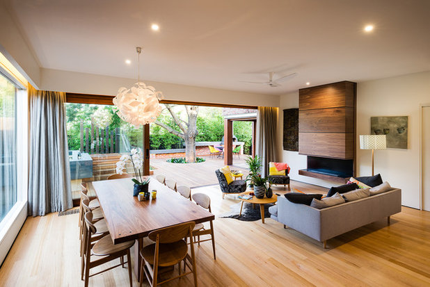 Contemporary Living Room by C.O.S Design