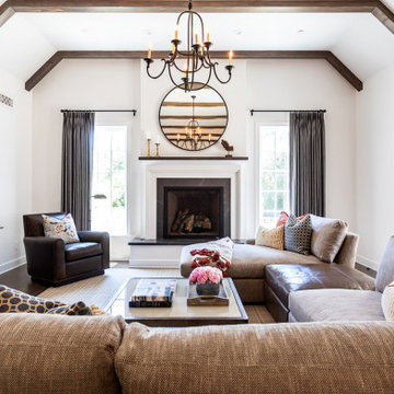 Altadena Modern Farmhouse: Living Room