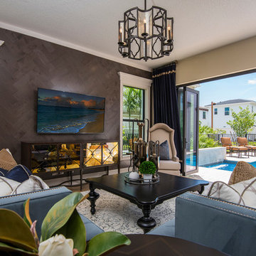 Alton - Park B Model Mediterranean Family Room