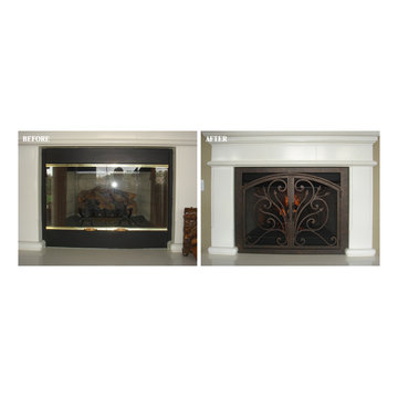AMS Fireplace Doors Remodel Ideas
