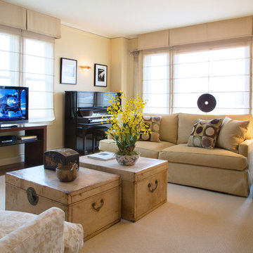 An apartment becomes a home.
