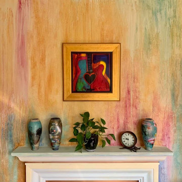 An Artist's Colorful Home
