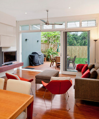 Modern Living Room by mcrae + lynch interior design
