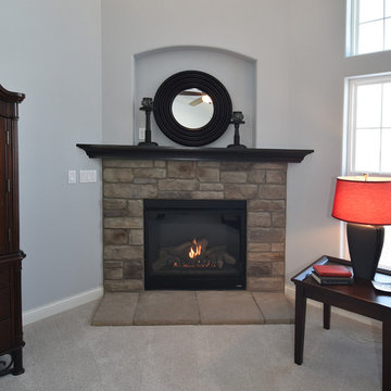 Annsley Model by Allan Builders - fireplace