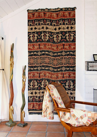 Eclectic Living Room by Shelley Gardea - Flea Market Sunday