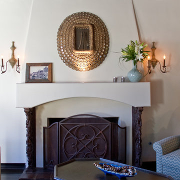 Antique wood details
