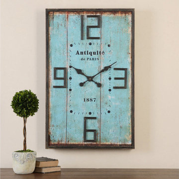 Antiquite Distressed Wall Clock