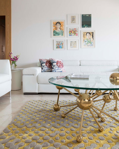 Contemporary Living Room by Anushka Contractor