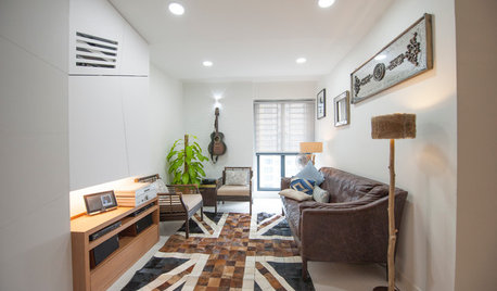 Houzz Tour: This Compact Condo Embraces Its Unconventional Layout