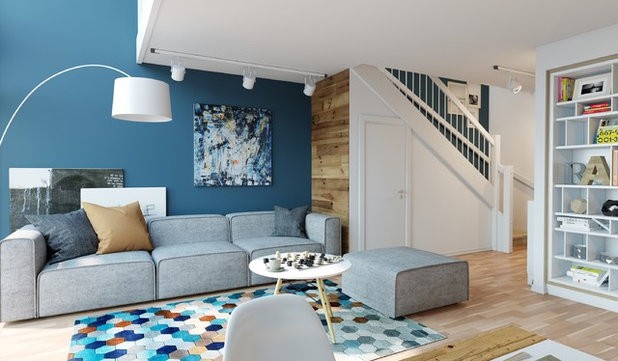 Scandinavian Living Room by ARCHIFORMS studio