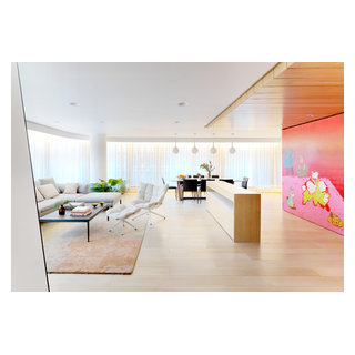 View of Luxury Apartment Renovations in Manhattan - Fontan Architecture