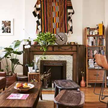 Apartment Therapy: This Harlem Apartment Masters an Afro-Minimali