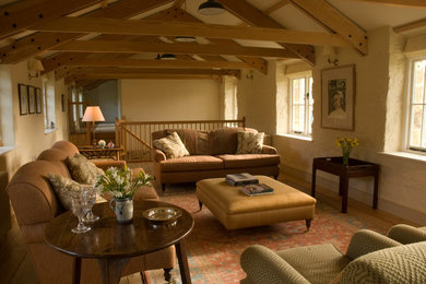 Inspiration for a country living room in London.