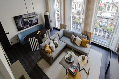 Modernes Wohnzimmer in London