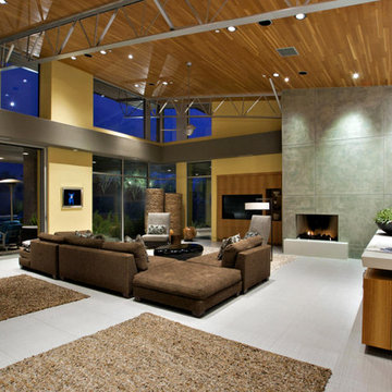 Arcadia Suburban Modern | Living Room