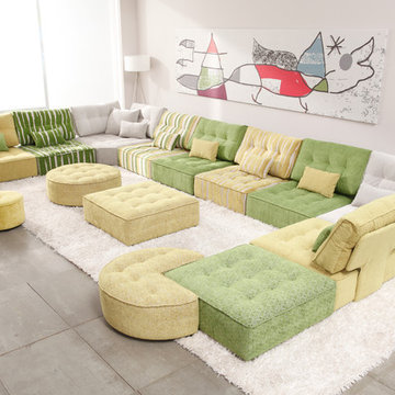 Arianne Love Modular Fabric Sectional Sofa by Famaliving