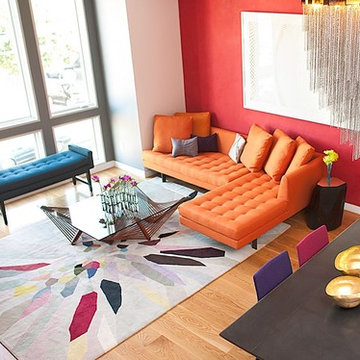 Ariel Living Room View