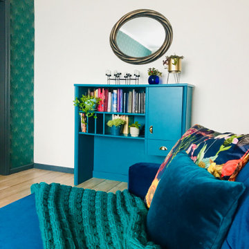 Art Deco inspired living room in Riga, Latvia