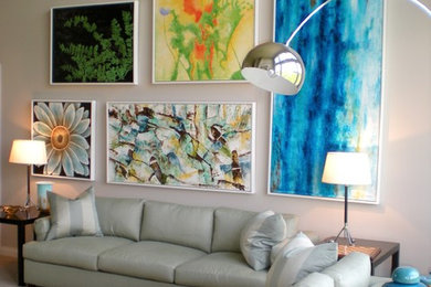 Artfilled Living Room