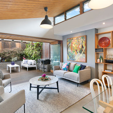 Artfully Redesigned Cottage with Industrial Feel in Lilyfield