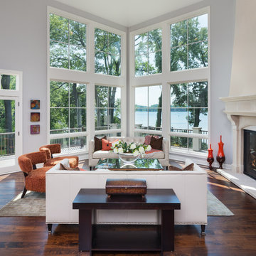 Artisan Home 2015 - Transitional Living Room