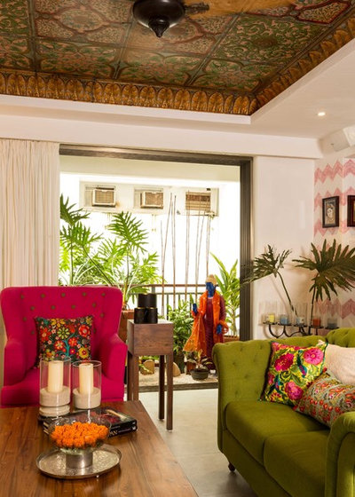 Indian Living Room by Shabnam Gupta