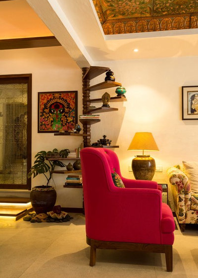 Indian Living Room by Shabnam Gupta