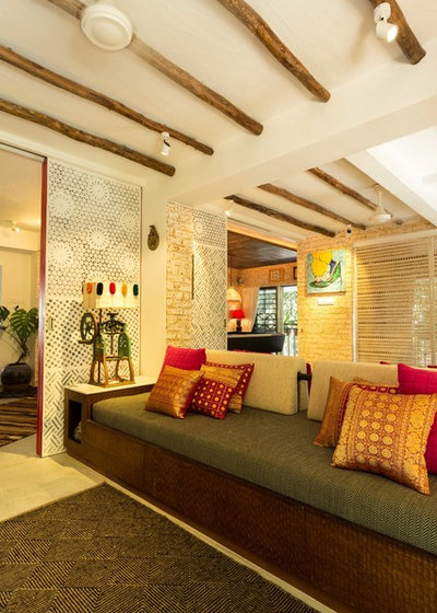 Indian Living Room by Shabnam Gupta