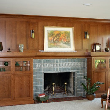 Arts and Crafts Fireplace