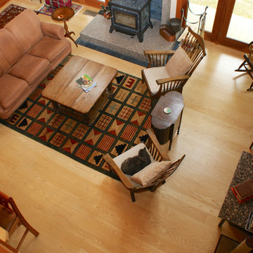 Ash Wide Plank Floors - Select Grade Sapwood Only - Acadia, New Hampshire