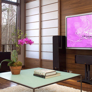 Asian Modern Living Room