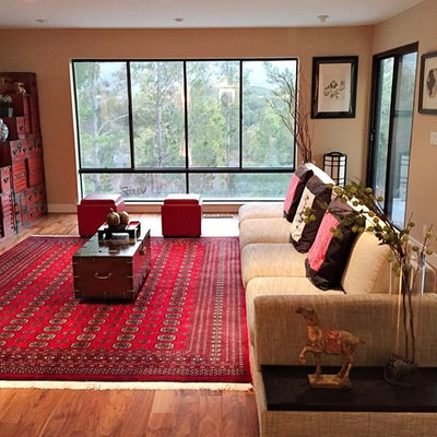 Inspiration for a large living room remodel in Atlanta