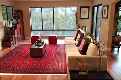 Inspiration for a large living room remodel in Atlanta