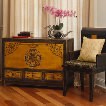 Asian Style Living Room Nook