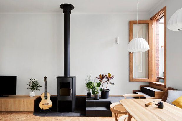 Contemporary Living Room by tsai Design
